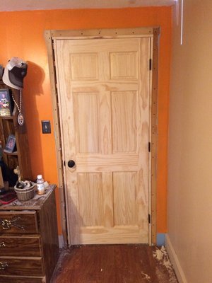 Interior door install