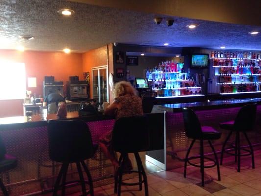 Bar and coffee shop and drive thru-