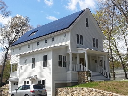 Near-Net-Zero home in Westport, CT