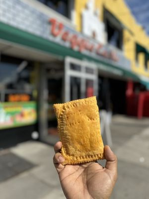 Split pea patty