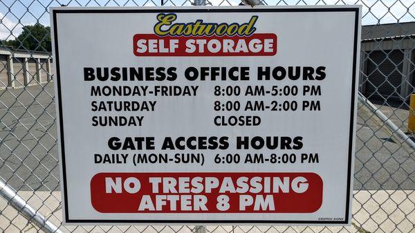 Eastwood Self-Storage