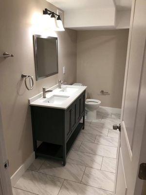 Bathroom remodel