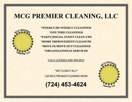 MCG Premier Cleaning