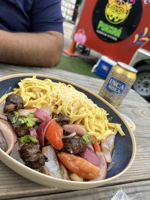 Lomo saltado fettuccini