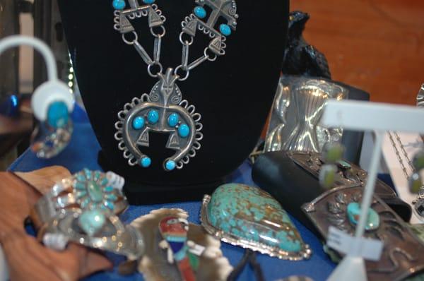 We specialize in Native American jewelry.