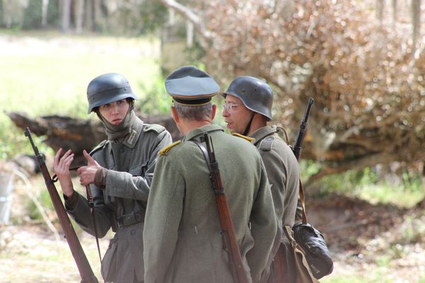 WWII Battle Reenactment at Renninger's Field, Mount Dora 2.23.20