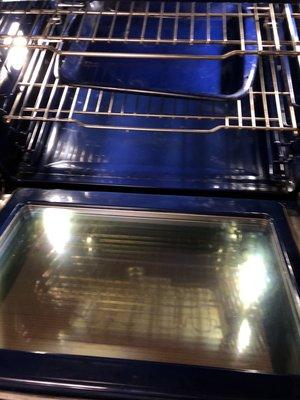 Oven cleaning