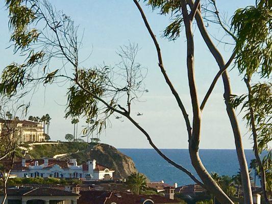 What a VIEW from MONARCH BAY PLAZA, Dana Point, California!