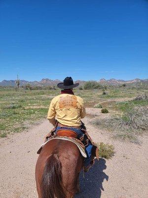 Giving back to Community is a big part of Divine Signs and Awards.  We were a sponsor of The Pony Express in Apache  Junction.