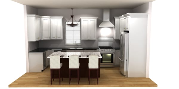 This is the kitchen design i chose