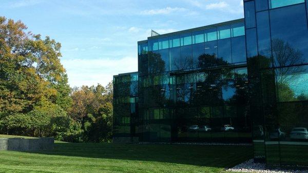 DLA Piper located inside the dark glass Marbury Building