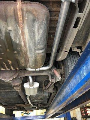 1978 Cadillac coupe Deville factory style exhaust replacement