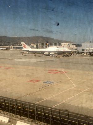 Tarmac View from BART Station