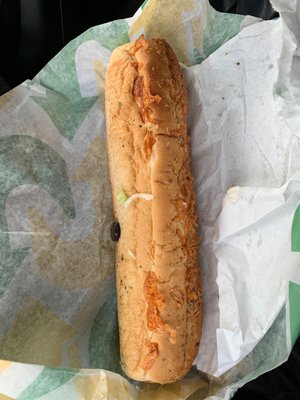 My uncut sandwich