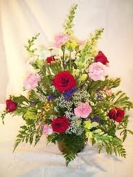 Beautiful silk floral arrangements