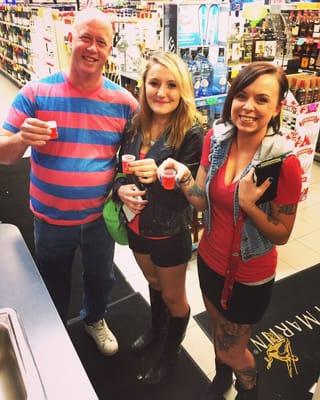 Our Party people celebrating the good times, we love the energy our customers bring to the store.