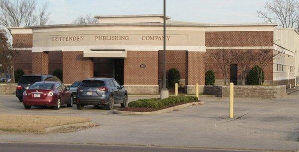 view of parent company's publishing building