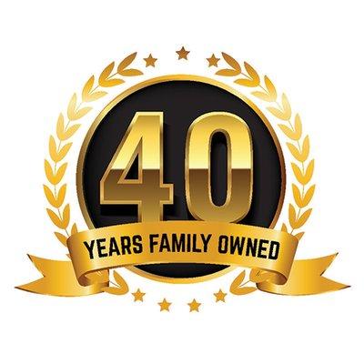 40+ years family owned business