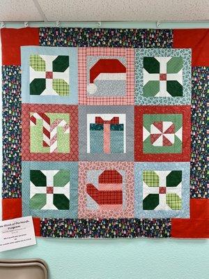 Block of the Month Quilt beginning in September