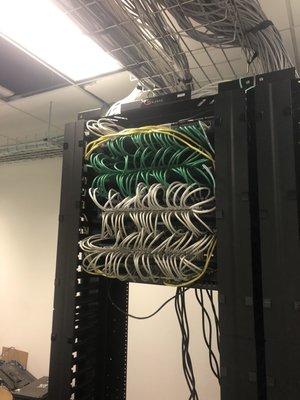 Siemens category 6 cabling solution.