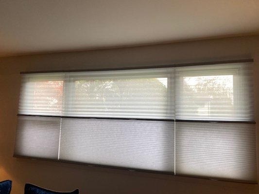 Unison Shade installed at a very happy client at South Plainfield NJ