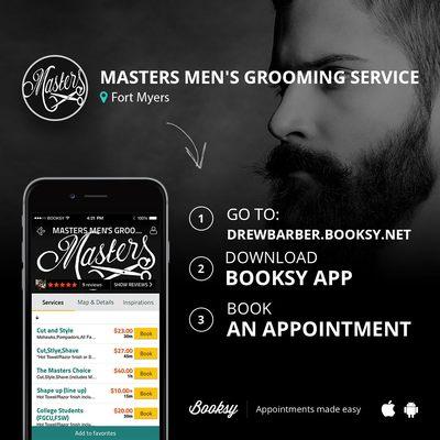 Appointments Only!!!! Download Booksy or Visit Drewbarber.booksy.net