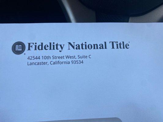 Fidelity National Title