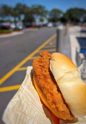 Chicken Sandwich - Plain. $3.50