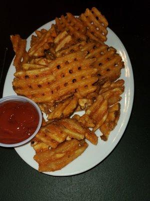 Waffle fries