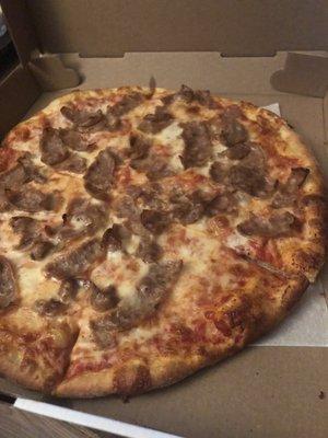 Personal Sausage Pizza 12"