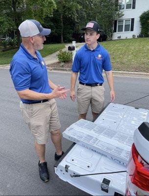 New Testament Roofing in Raleigh North Carolina. Team Work makes the customer Happy, and the dream work!