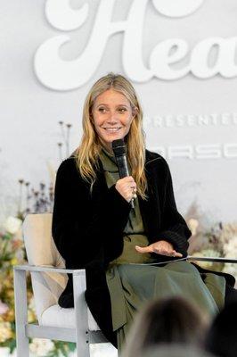 gwenyth paltrow at goop event