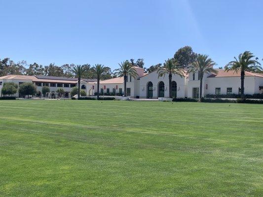 Chalmer's field, Performing Arts Center, and middle school