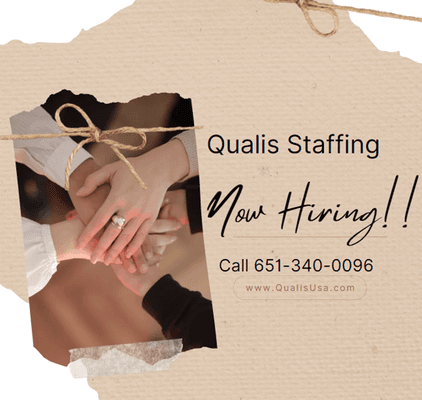 Qualis offers a variety of high quality job openings. Our team curates each role to meet your needs.