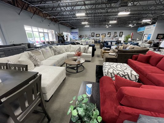 Sectional In Stock and on Sale!