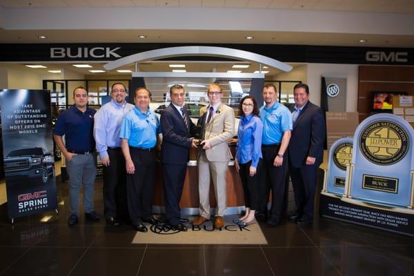 Mark of Excellence Award "Buick honors Our finest Dealers who have committed themselves to unsurpassed performance and custom...