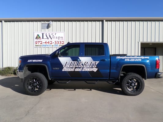 Custom Designed Truck Wrap