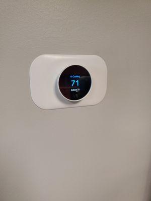 Smart thermostat install