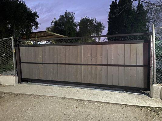 Custom Slide Gate