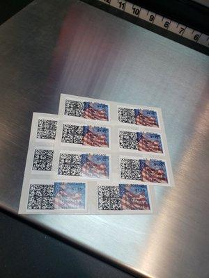 Convenient for after hours to get forever stamps including international.