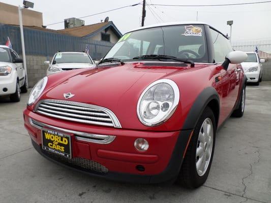 A Mini Cooper in their lot, via their Inventory page: http://www.wocars.com/inventory/