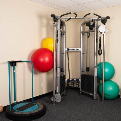 Physical Therapy Specialized Equipment to treat Gait/Balance, muscle, and other injuries/illnesses.