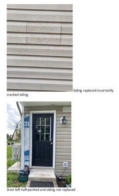 How Dylan left my siding