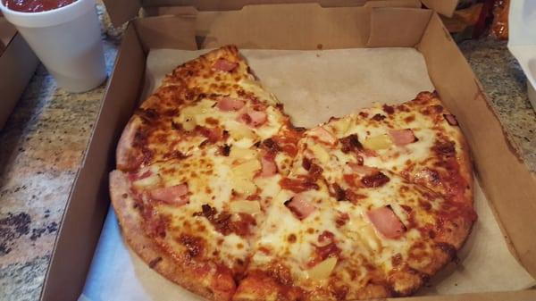 Hawaiian pizza.