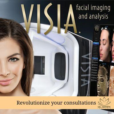 With the VISIA Skin Analysis you can learn your percentage of brown spots, wrinkles, texture, pores, UV spots, red areas and porphyrins.