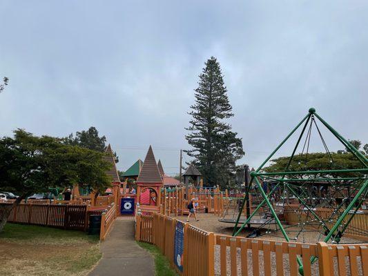 Entrance to play structure