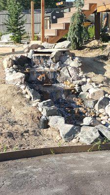 Pondless Water Feature