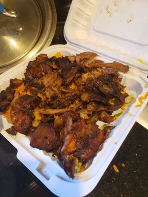 Burnt ends.... was not expecting burnt food