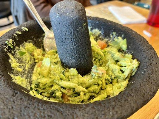 Guacamole made fresh table side