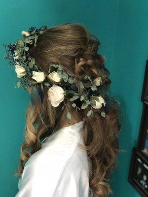 Bridal hair